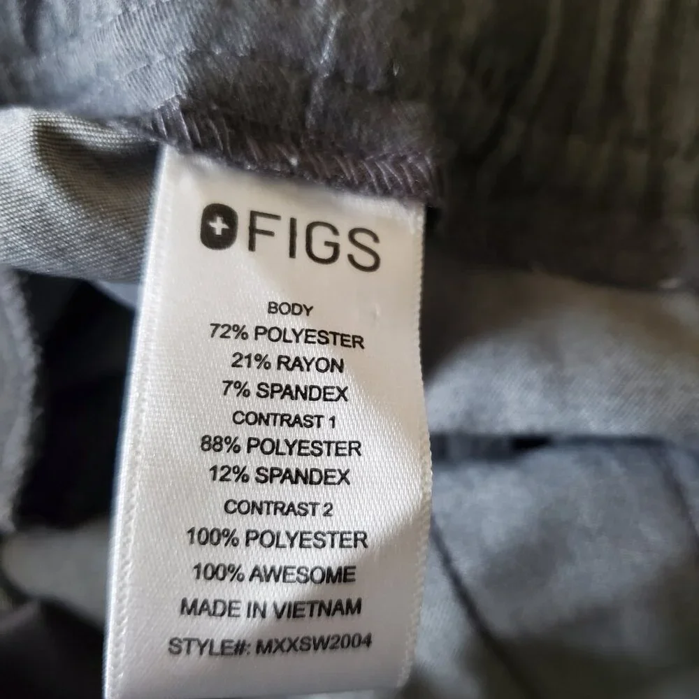 figs‎ technical collection scrub pants large - Unisex